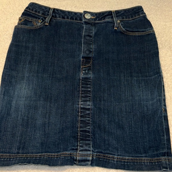 True Religion Jean Skirt Size 28 - Picture 2 of 9